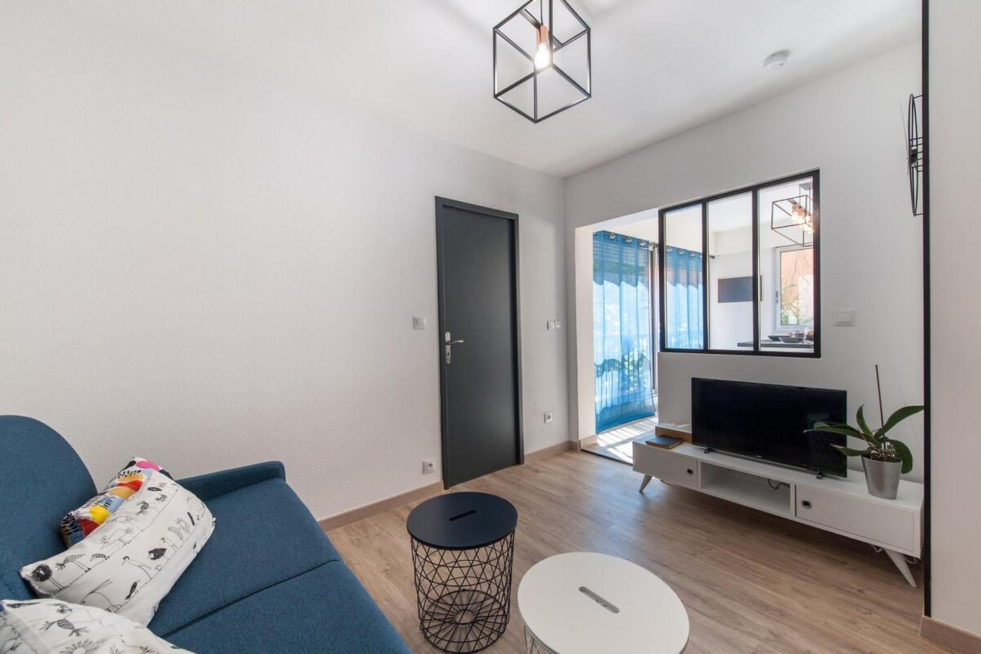 Cosy La Baie Des Anges - Plage La Ciotat - Classe 3 Etoiles Apartment Bagian luar foto